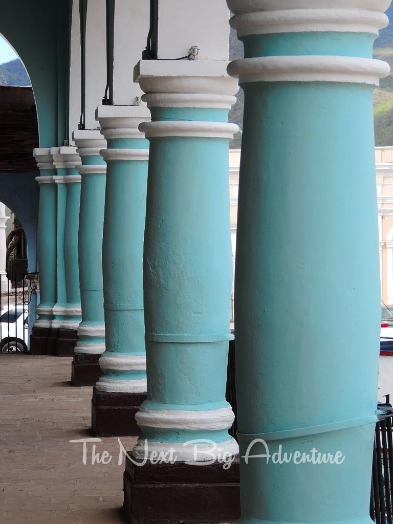 Pillars are everywhere in colonial Mexico
