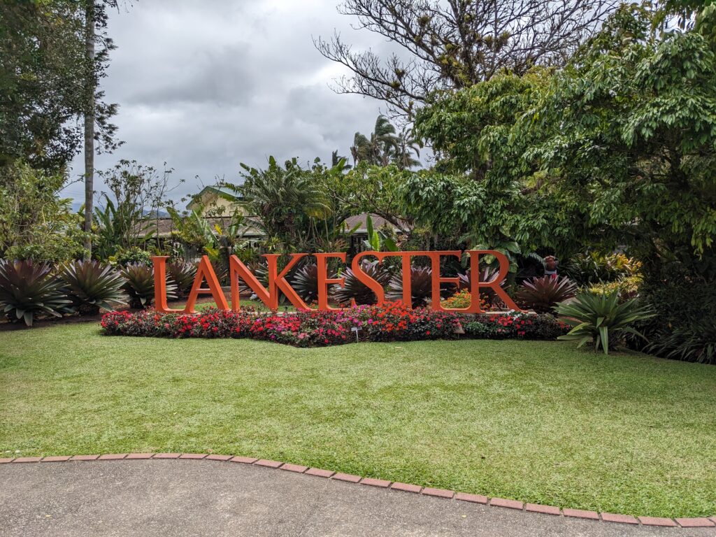 Lankaster Botanical Gardens