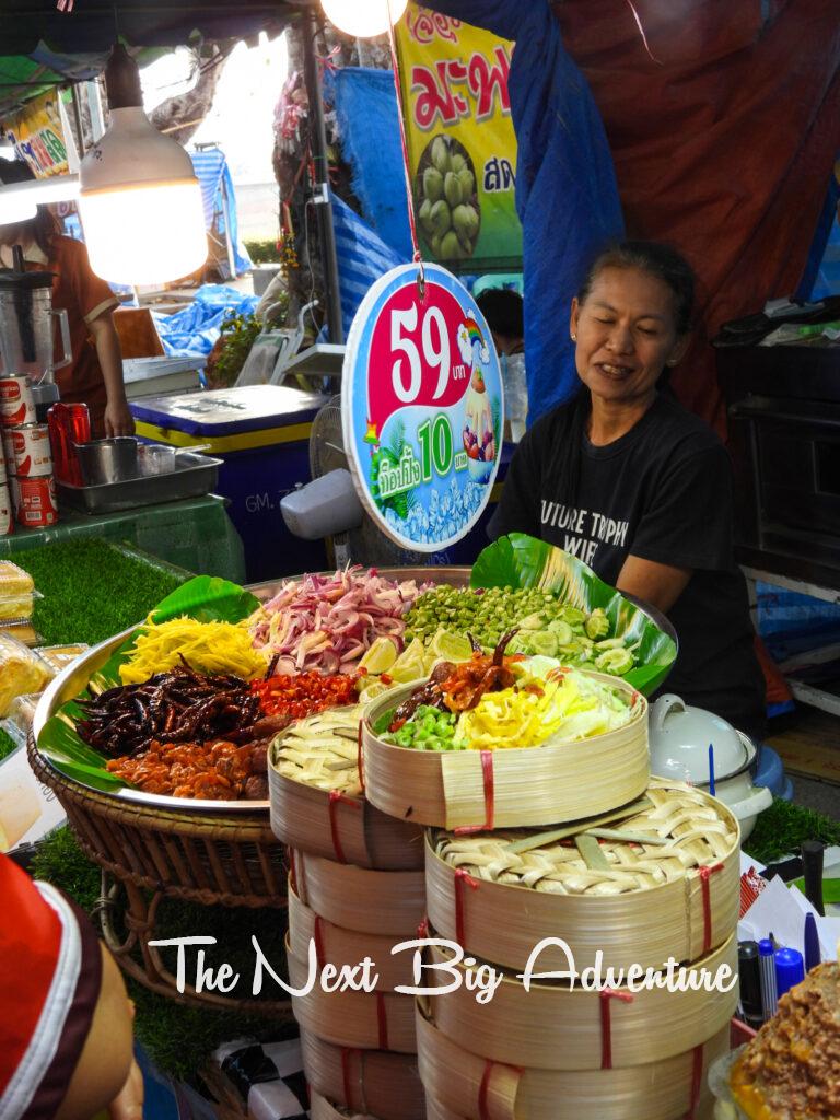 Thai street vendor
