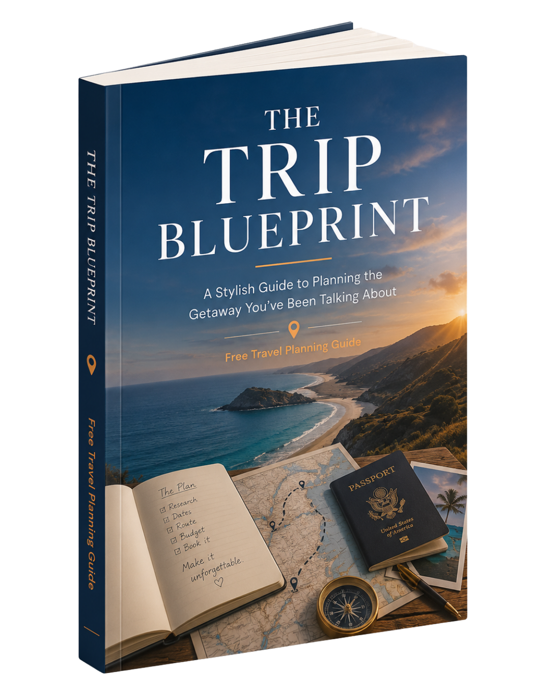 The Trip Blueprint - free travel planning guide ebook cover